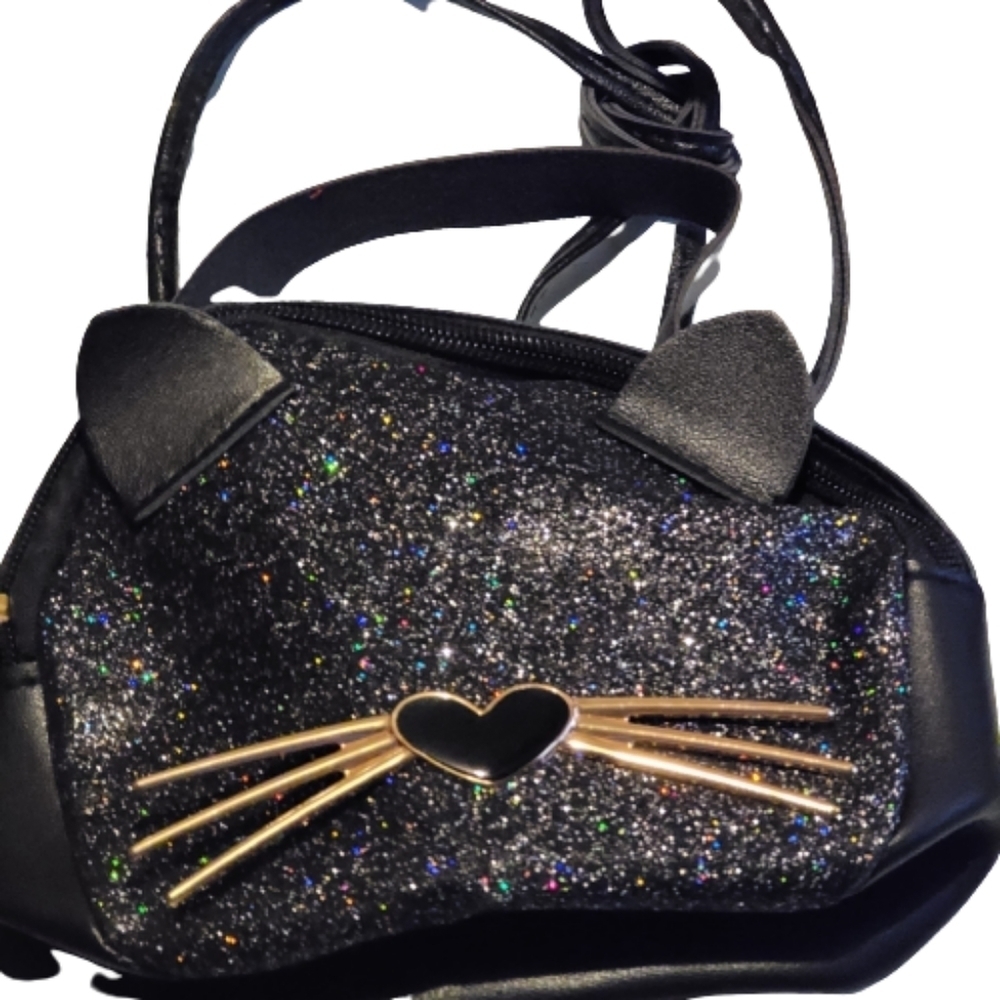 Cat SHOULDER BAG Crossbody Kitty cat face handbag Catcore